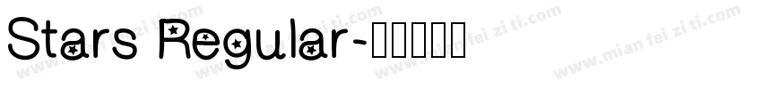 Stars Regular字体转换